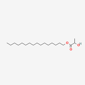 Chemical structure of Hexadecyl Lactate