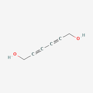 Chemical structure of Diacetylene glycol