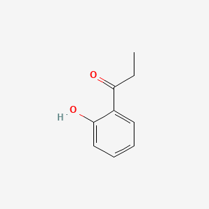 Chemical structure of 2'-Hydroxypropiophenone