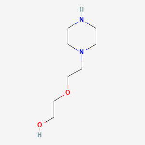 Chemical structure of 1-[2-(2-Hydroxyethoxy)ethyl]piperazine