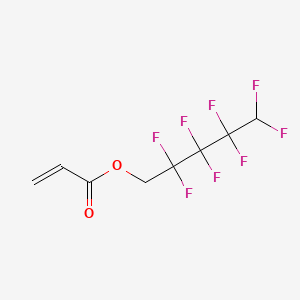 Chemical structure of 2,2,3,3,4,4,5,5-Octafluoropentyl acrylate