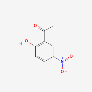Chemical structure of 2'-Hydroxy-5'-nitroacetophenone