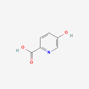 Chemical structure of 5-Hydroxypyridine-2-carboxylic Acid