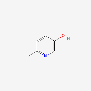 Chemical structure of 5-Hydroxy-2-methylpyridine