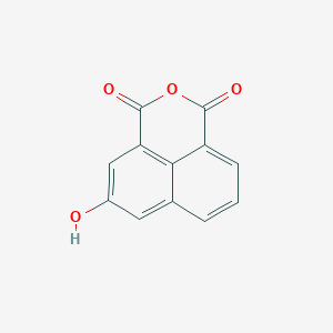 Chemical structure of 3-Hydroxy-1,8-naphthalic Anhydride