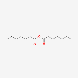Chemical structure of Heptanoic Anhydride