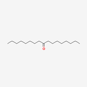 Chemical structure of 9-Heptadecanone