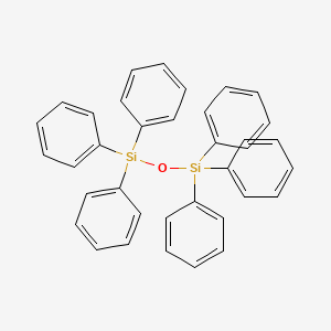 Chemical structure of Hexaphenyldisiloxane