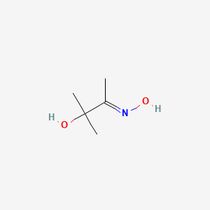 Chemical structure of 3-Hydroxy-3-methyl-2-butanone Oxime