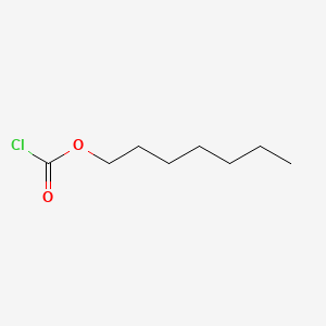 Chemical structure of Heptyl Chloroformate