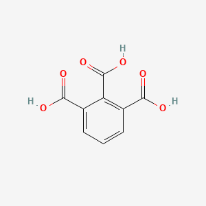 Chemical structure of Hemimellitic Acid