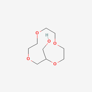 Chemical structure of 2-(Hydroxymethyl)-12-crown 4-Ether