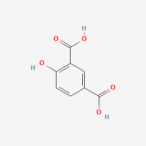 Chemical structure of 4-Hydroxyisophthalic Acid