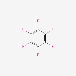 Chemical structure of Hexafluorobenzene