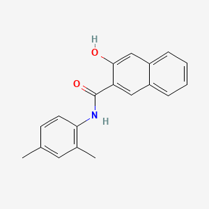 Chemical structure of 3-Hydroxy-2',4'-dimethyl-2-naphthanilide