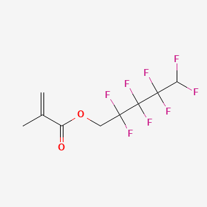 Chemical structure of Octafluoropentyl methacrylate