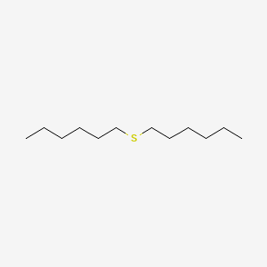 Chemical structure of Hexyl Sulfide
