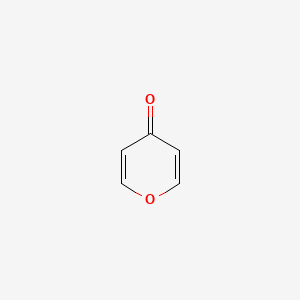 Chemical structure of 4H-Pyran-4-one