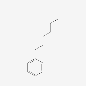 Chemical structure of Heptylbenzene