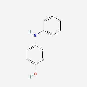 Chemical structure of 4-Hydroxydiphenylamine