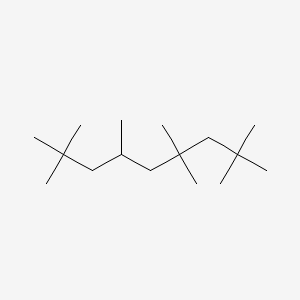 Chemical structure of 2,2,4,4,6,8,8-Heptamethylnonane