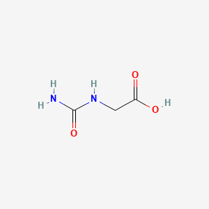 Chemical structure of Hydantoic Acid