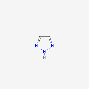 Chemical structure of 1H-1,2,3-Triazole