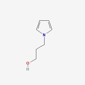 Chemical structure of 1-(3-Hydroxypropyl)pyrrole