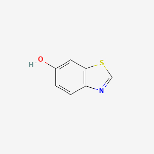 Chemical structure of 6-Hydroxybenzothiazole