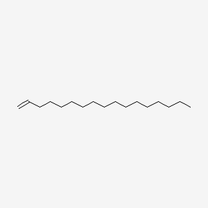 Chemical structure of 1-Heptadecene
