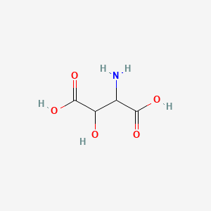Chemical structure of 3-Hydroxyaspartic Acid