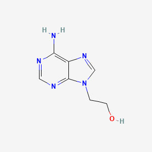 Chemical structure of 9-(2-Hydroxyethyl)adenine
