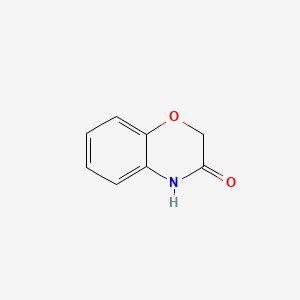 Chemical structure of 2H-1,4-Benzoxazin-3(4H)-one