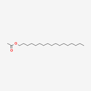 Chemical structure of Heptadecyl Acetate