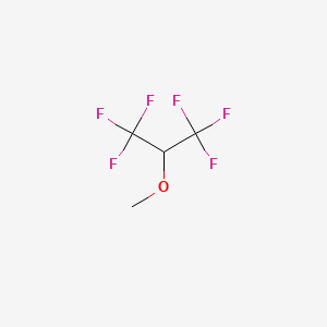 Chemical structure of Hexafluoroisopropyl Methyl Ether