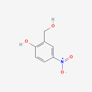 Chemical structure of 2-Hydroxy-5-nitrobenzyl Alcohol