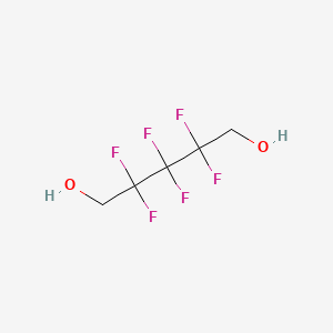 Chemical structure of Hexafluoroamylene glycol