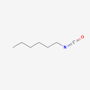 Chemical structure of Hexyl Isocyanate