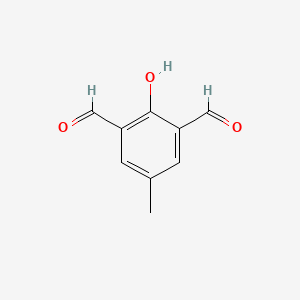 Chemical structure of 2-Hydroxy-5-methylisophthalaldehyde