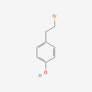 Chemical structure of 4-Hydroxyphenethyl bromide