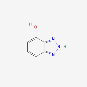 Chemical structure of 4-Hydroxy-1H-benzotriazole
