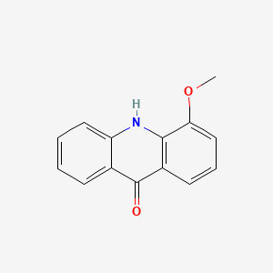 Chemical structure of 9-Hydroxy-4-methoxyacridine