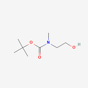 Chemical structure of (2-Hydroxy-ethyl)-methyl-carbamic acid tert-butyl ester