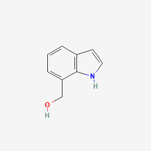 Chemical structure of 1H-indol-7-ylmethanol