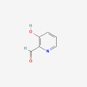 Chemical structure of 3-hydroxypyridine-2-carbaldehyde