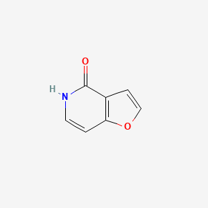 Chemical structure of 4h,5h‐furo[3,2‐c]pyridin‐4‐one