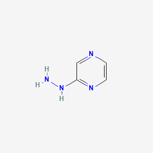 Chemical structure of 2-hydrazinylpyrazine
