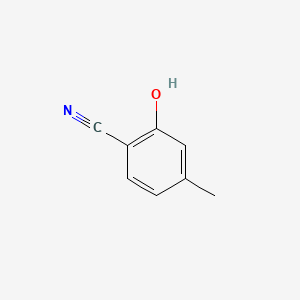 Chemical structure of 2-Hydroxy-4-methylbenzonitrile