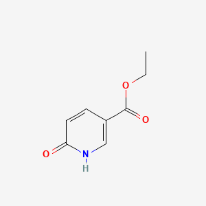 Chemical structure of 6-Hydroxynicotinic acid ethyl ester