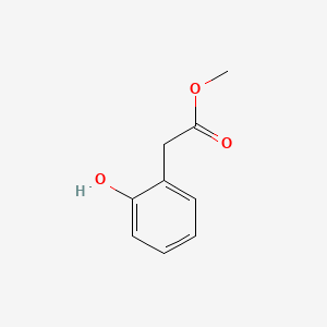 Chemical structure of (2-Hydroxy-phenyl)-acetic acid methyl ester